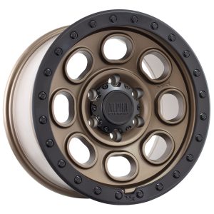 Holeshot – Matt Bronze w matt black lip