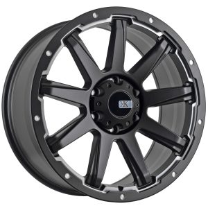 Dubai – Matt Black Milling