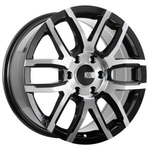 Stockholm – Gloss Black Machined Face