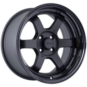 GridV – Matt Black Gloss Black Lip