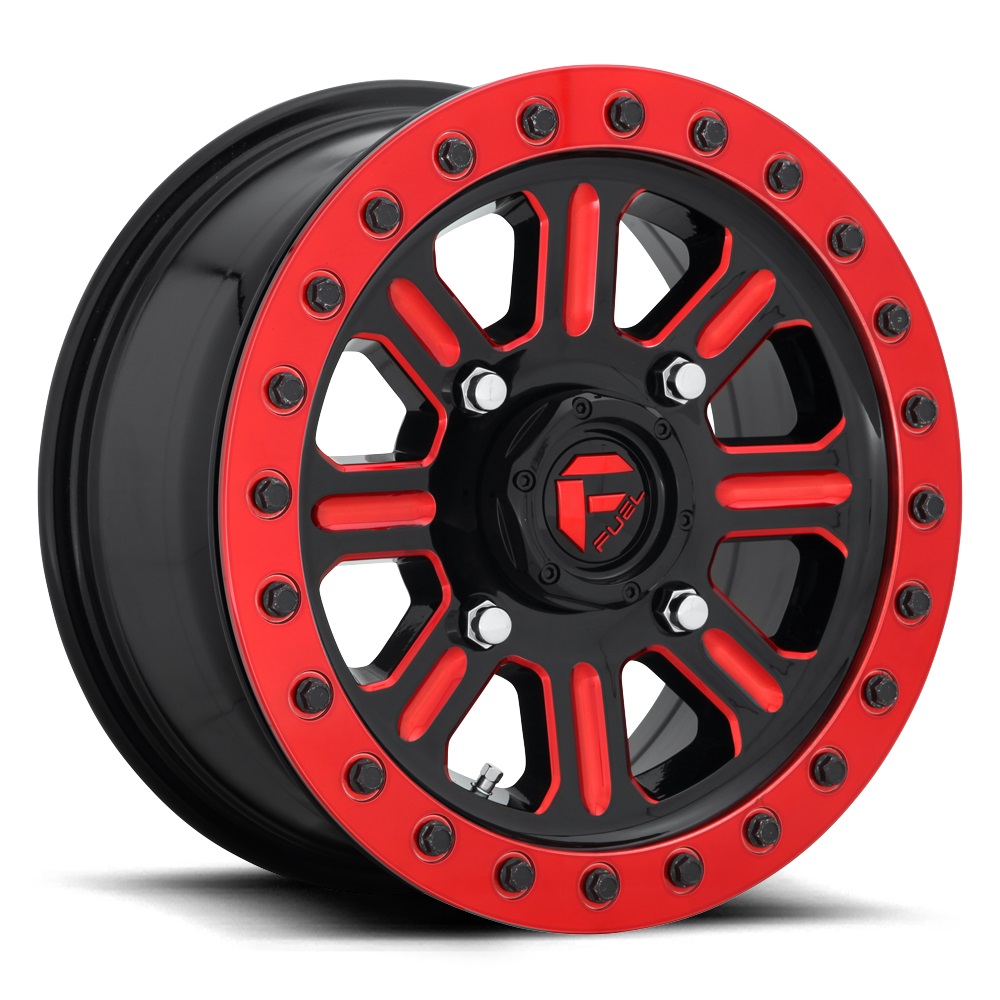 HARDLINE-UTV D911 – BLACK RED MILLED