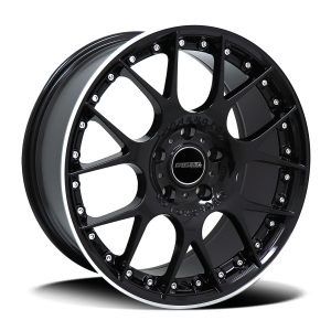 A048 – GLOSS BLACK MACHINED LIP
