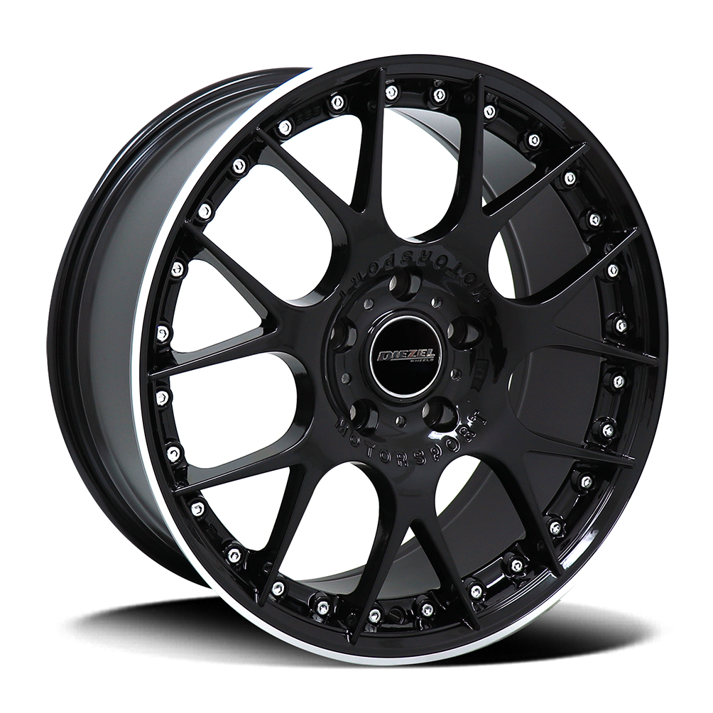 A048 – GLOSS BLACK MACHINED LIP
