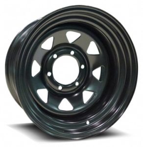 8-SPOKE STEEL A17 – BLACK