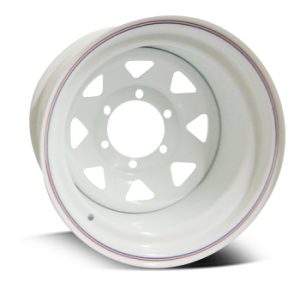 8-SPOKE STEEL A17 – WHITE