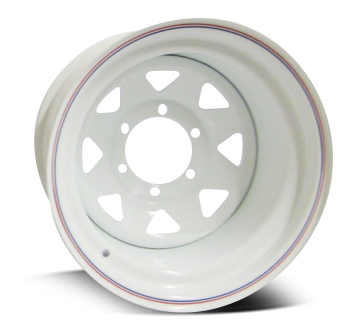 8-SPOKE STEEL A17 – WHITE