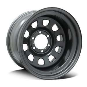 D-WINDOW STEEL A07-2-LR – SATIN GUNMETAL (LOCATING RINGS)