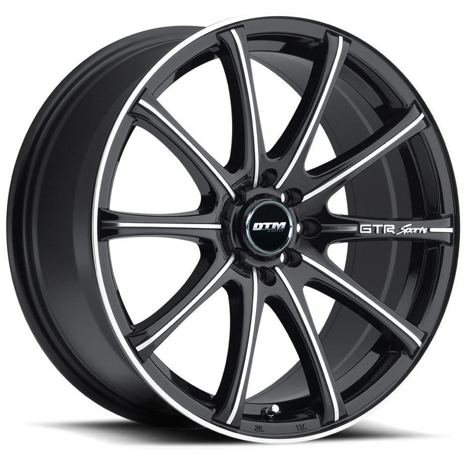 GTR-II 3195 – GLOSS BLACK MACHINE FACE