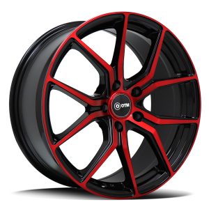 SYRIO 8106 – BLACK RED MILLED