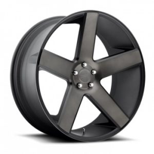 BALLER S116 – BLACK MACHINED WITH DARK TINT CLEAR