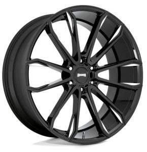 S252 CLOUT – GLOSSY BLACK MILLED