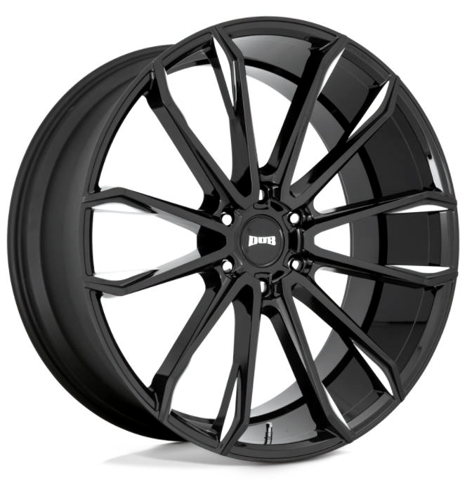 S252 CLOUT – GLOSSY BLACK MILLED
