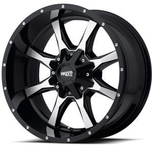 MO970 – SATIN BLACK MACHINE FACE