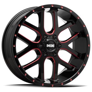 MX-JUDGE – SATIN BLACK RED MILL