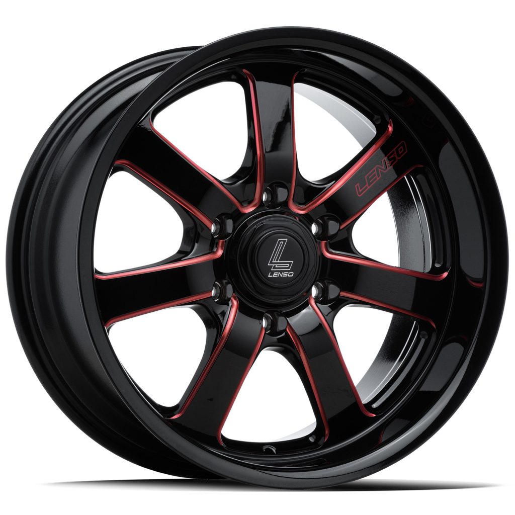 RG2 – GLOSS BLACK RED MILLED