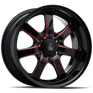 RG2 – GLOSS BLACK RED MILLED
