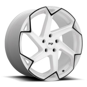 FLASH M257 – WHITE BLACK FACE