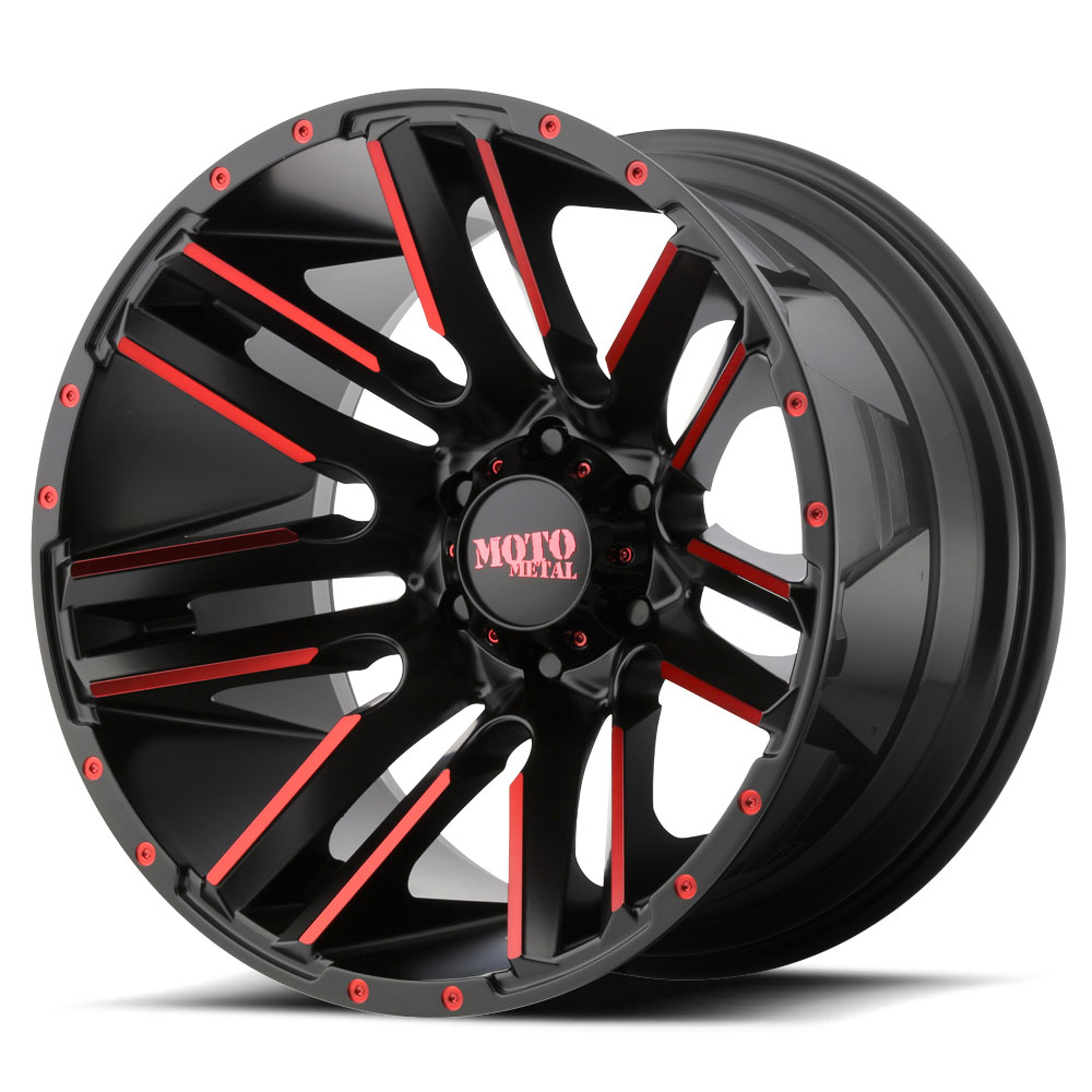 RAZOR MO978 – BLACK WITH RED MILLED