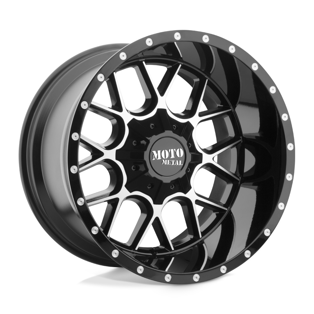 SIEGE MO986 – GLOSS BLACK MILLED