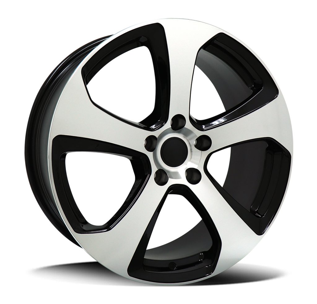 GTI-14 T9034 – BLACK MACHINED FACE