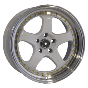 1091 WHITE WITH MACHINED LIP