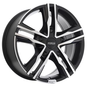 Barzetta – Matt Black Machined Face