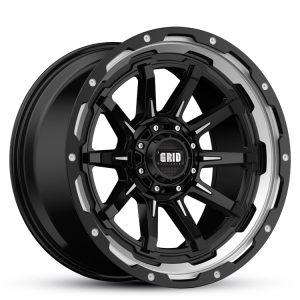 GD17 – GLOSS BLACK MACHINED