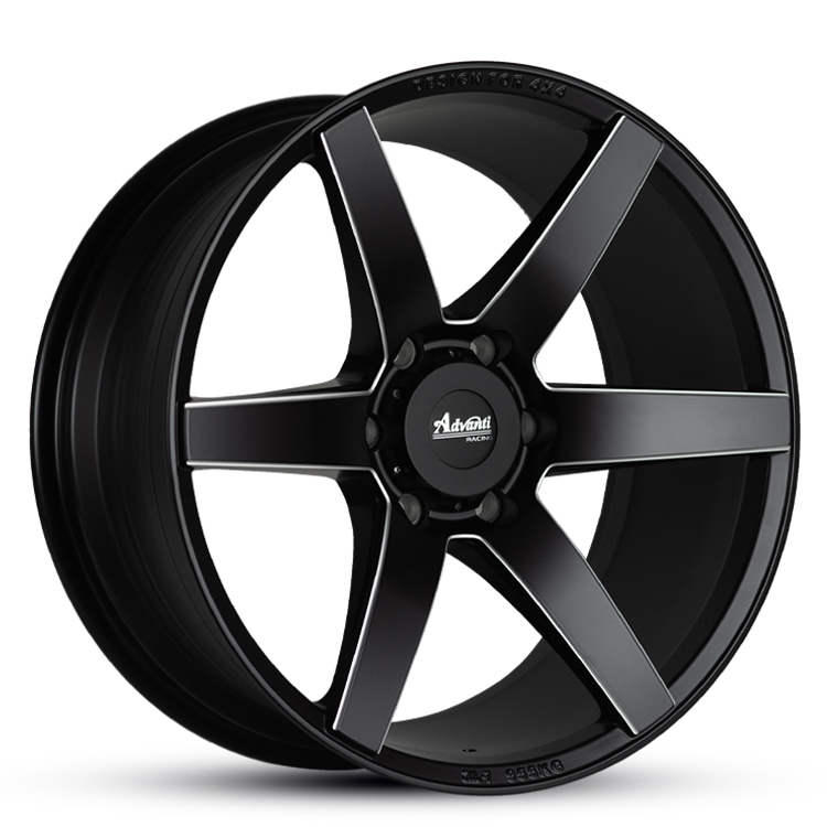 HURRICANE – MATT BLACK MILLED