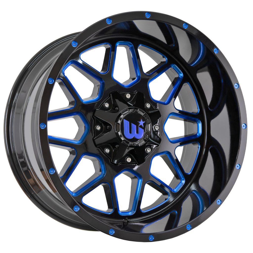 Limited Corral – Gloss Black Milled Blue