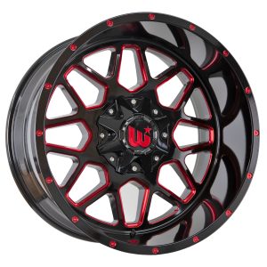 Limited Corral – Gloss Black Milled Red