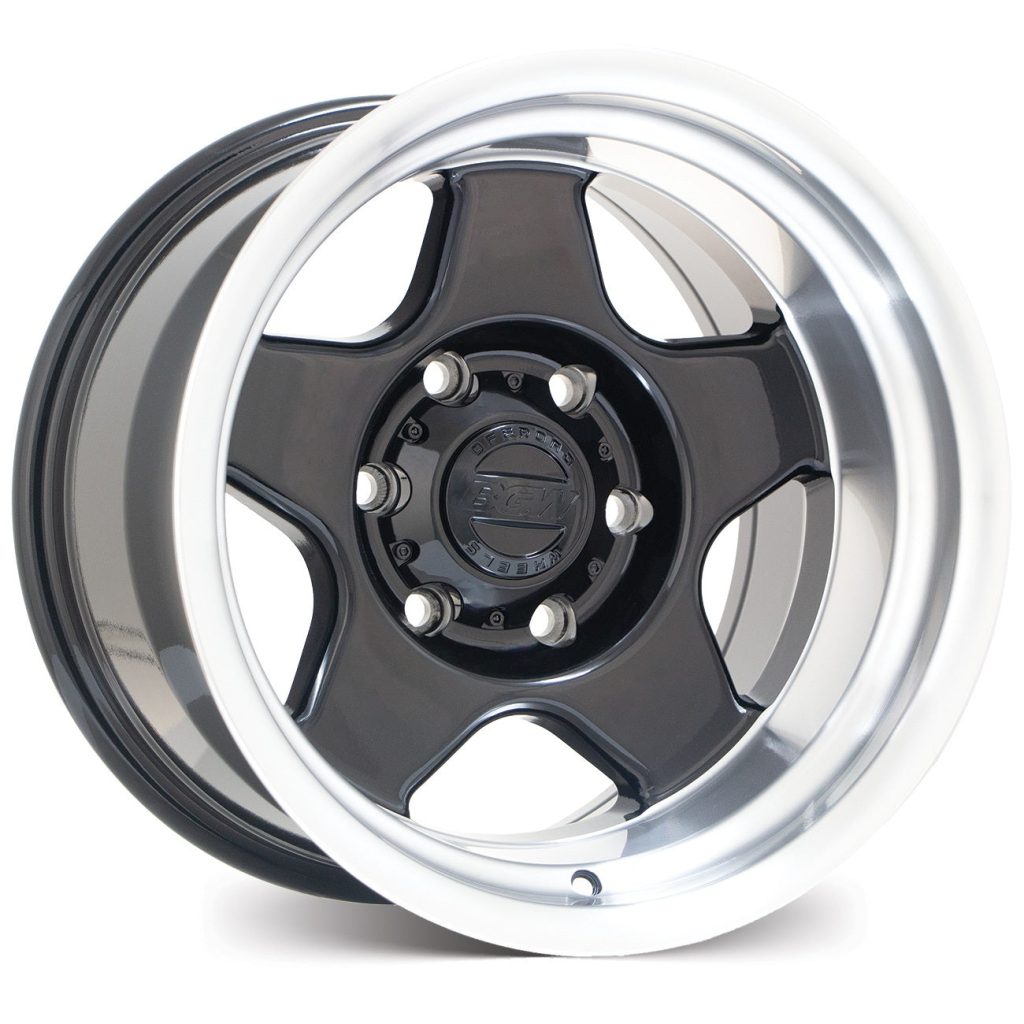 F6 – Gloss Black w/ Machined Lip