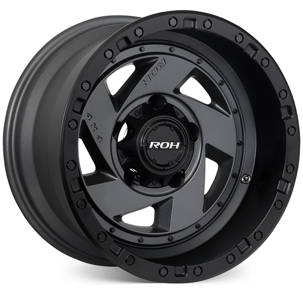 VULCAN – Matt Gunmetal w/Matt Black Rim Edge