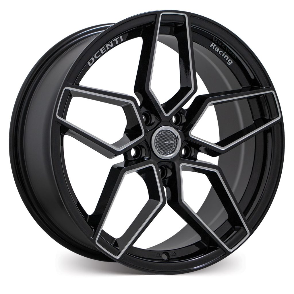 DC 1 – Gloss Black w/Milled Spokes