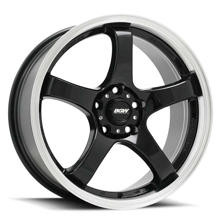 FURY – Gloss Black w/Machined Lip