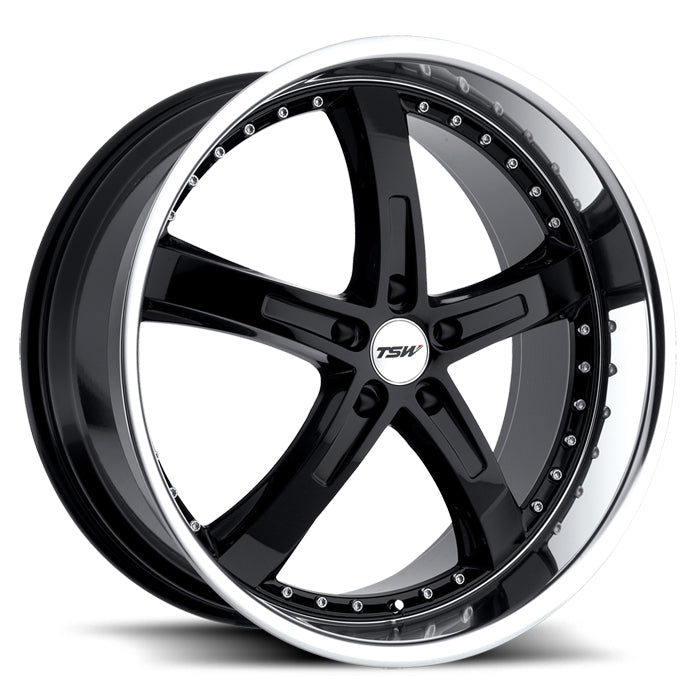 JARAMA – Gloss Black w/Machined Lip