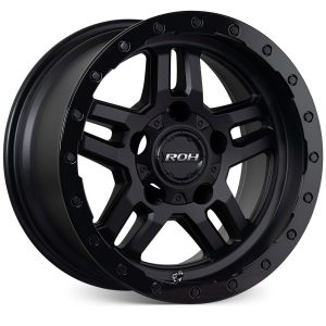 HAMMER – Matt Black w/Gloss Lip & Anodised Bolts