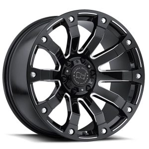 SELKIRK – Gloss Black w/Milled Spokes