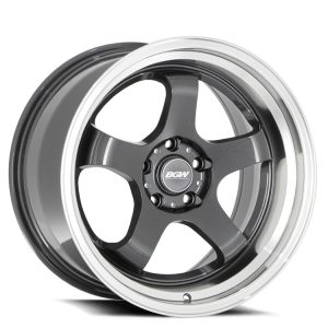 EBISU – Gloss Gunmetal w/Machined Lip