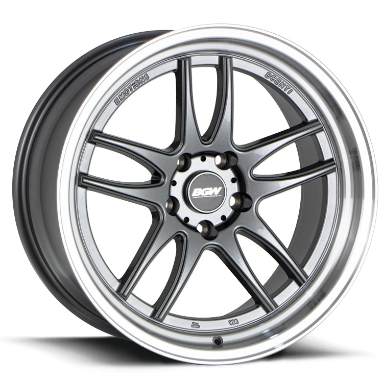 DC EMOTION5 – Gunmetal w/Machined Lip