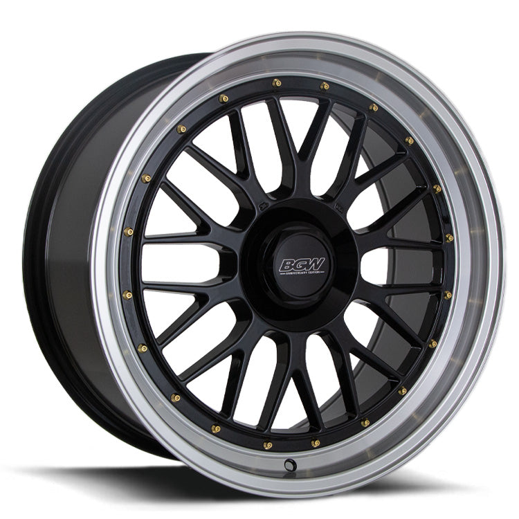 EURO MESH – Gloss Black w/Machined Lip