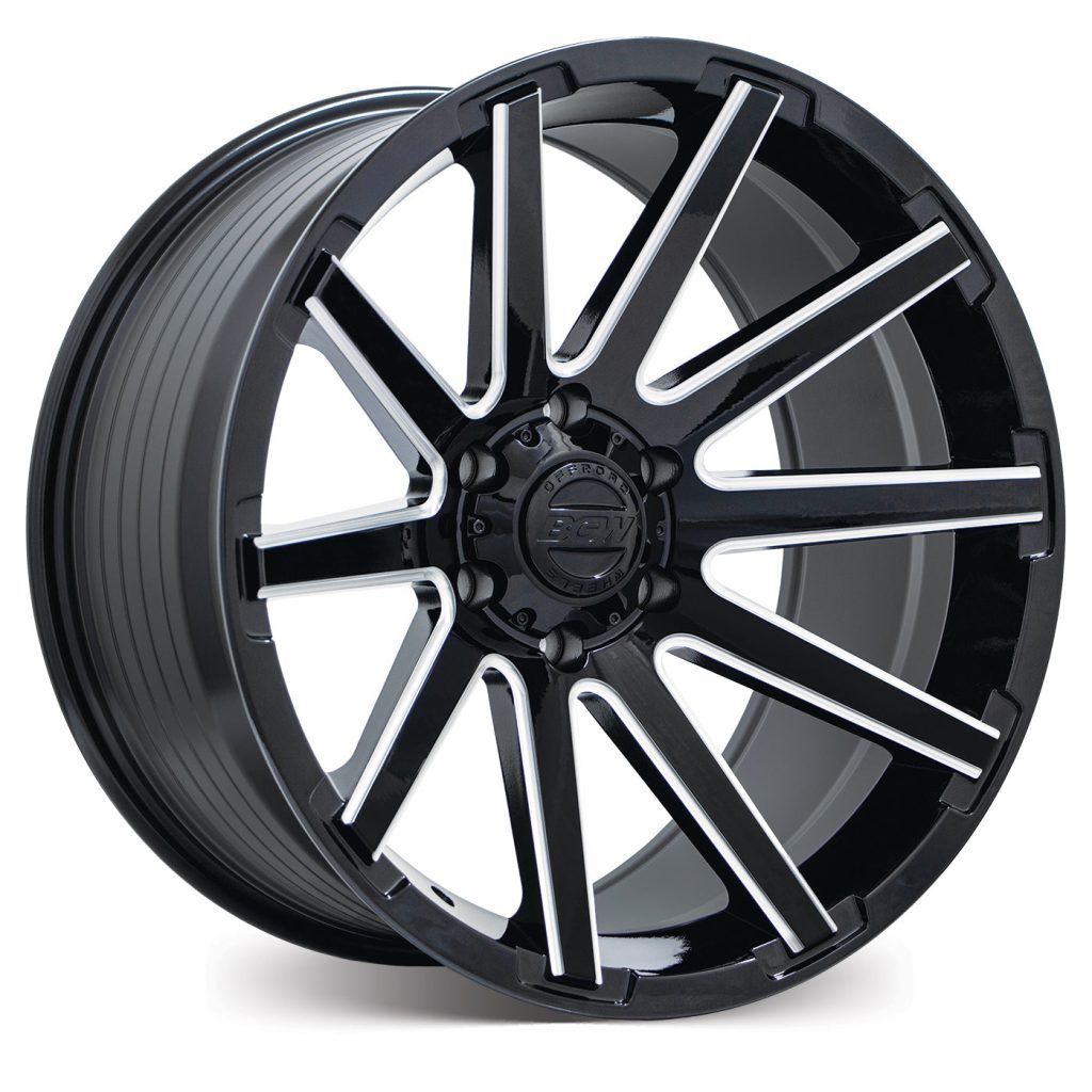 TERROR – Gloss Black w/Milled Spokes