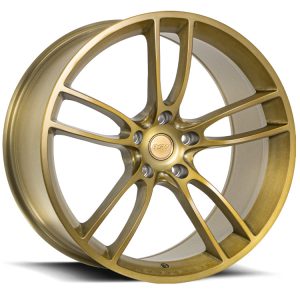 DAYTONA – Brushed Matt Gold w/Milled words