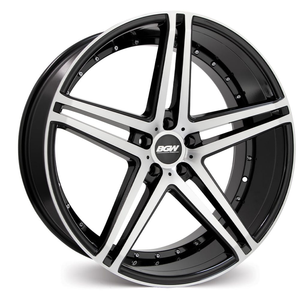 SAXON – Gloss Black w/Machined Face