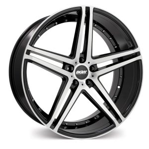 SAXON – Gloss Black w/Machined Face