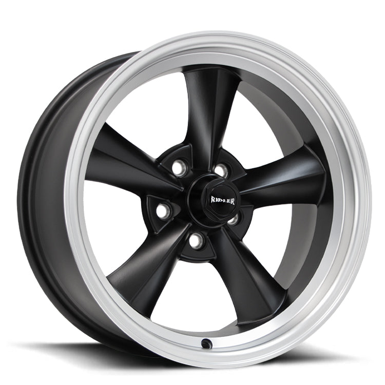 R675 – Matt Black w/Machined Lip