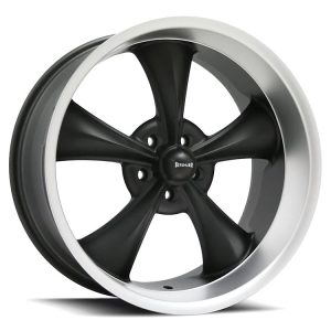 R695 – Matt Black w/Machined Lip