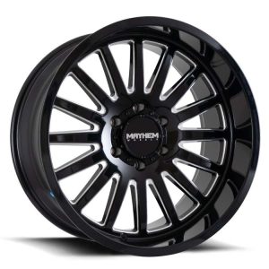 UTOPIA – Gloss Black w/Milled Spokes