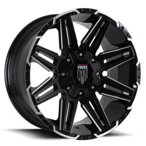 BOOM – Gloss Black w/Milled Spokes