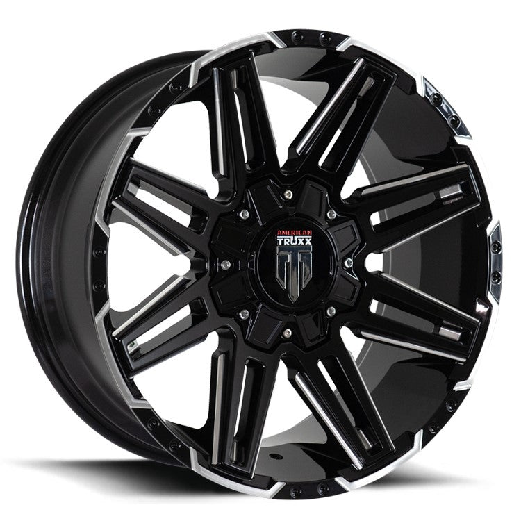 BOOM – Gloss Black w/Milled Spokes