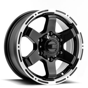 BANDIT – Gloss Black w/Machined Lip